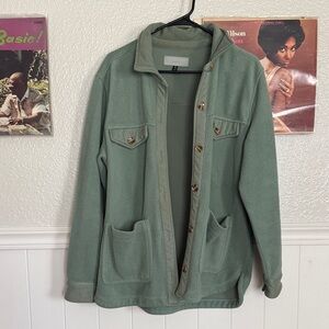[BlankNYC] Sage Shacket, Soft Fleece!